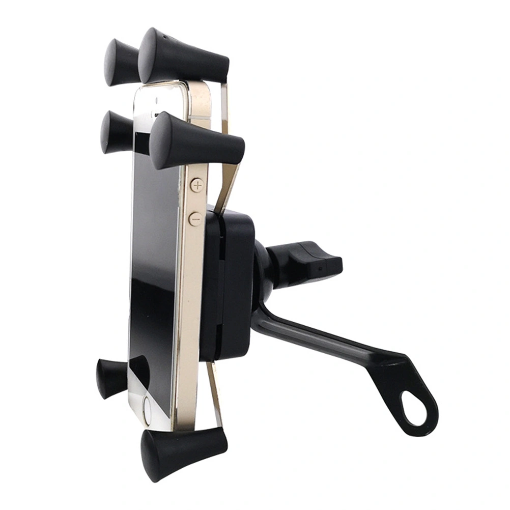 1Pc Mobile Phone Holder Motorcycle Universal Drop Resistance GPS Support