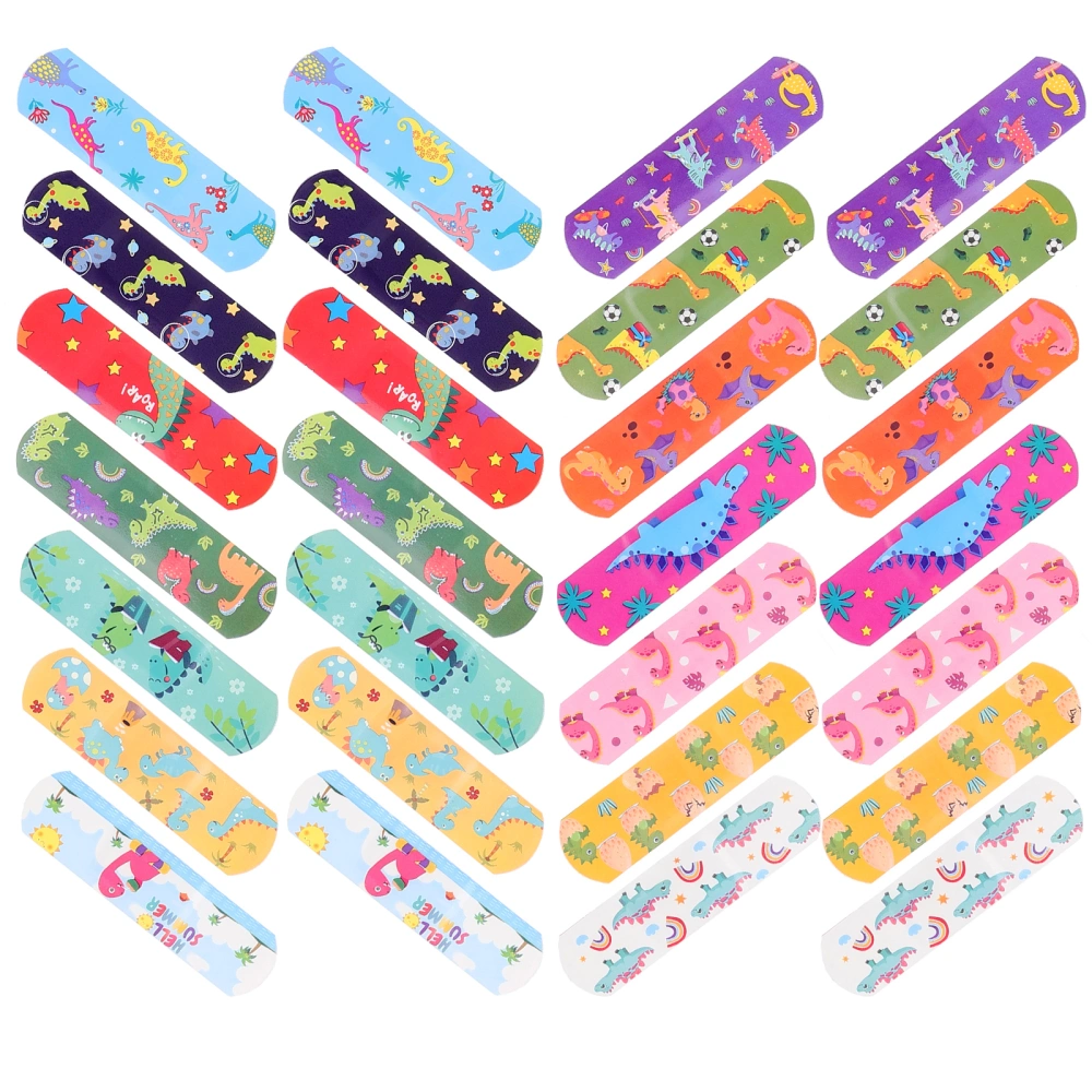 150pcs Cartoon Flexible Bandages Hemostasis Patches Breathable Wound Protectors for Safety