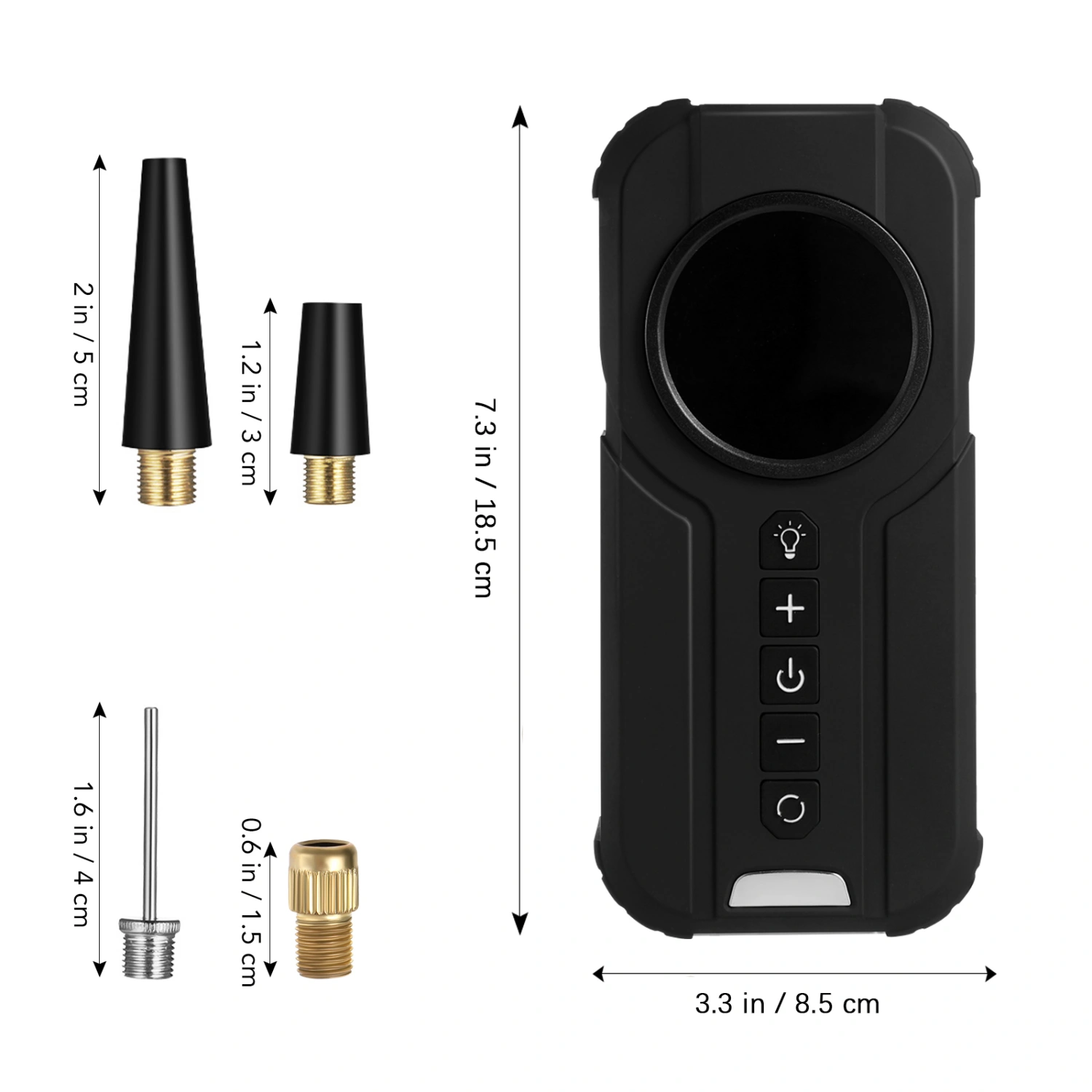 Tire Inflator Cordless Air Compressor Auto Tire Pump Multipurpose Air Compressor Bike Pump 12V