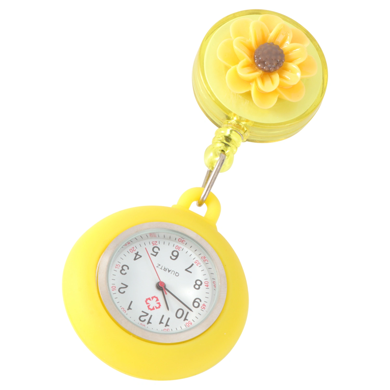 Round Nurse Watch Exquisite Pocket Watch Durable Hanging Watch for Decor