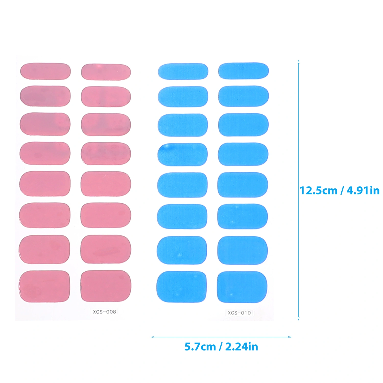 12 Sheets Manicure Nail Stickers Women Nail Art Decals Glitter Nail Decals Decorative Nail Stickers