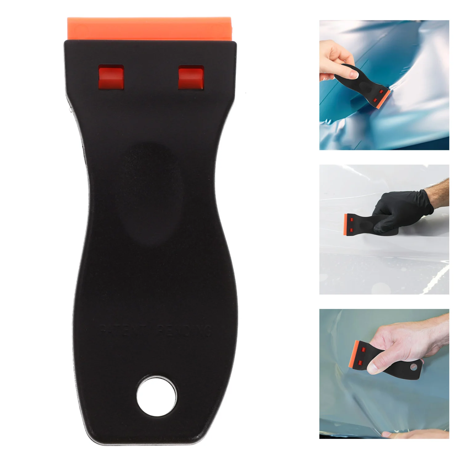 1 Set Plastic Blade Scraper Glue Scraper Tool Cleaning Scraper Plastic Blades Kit