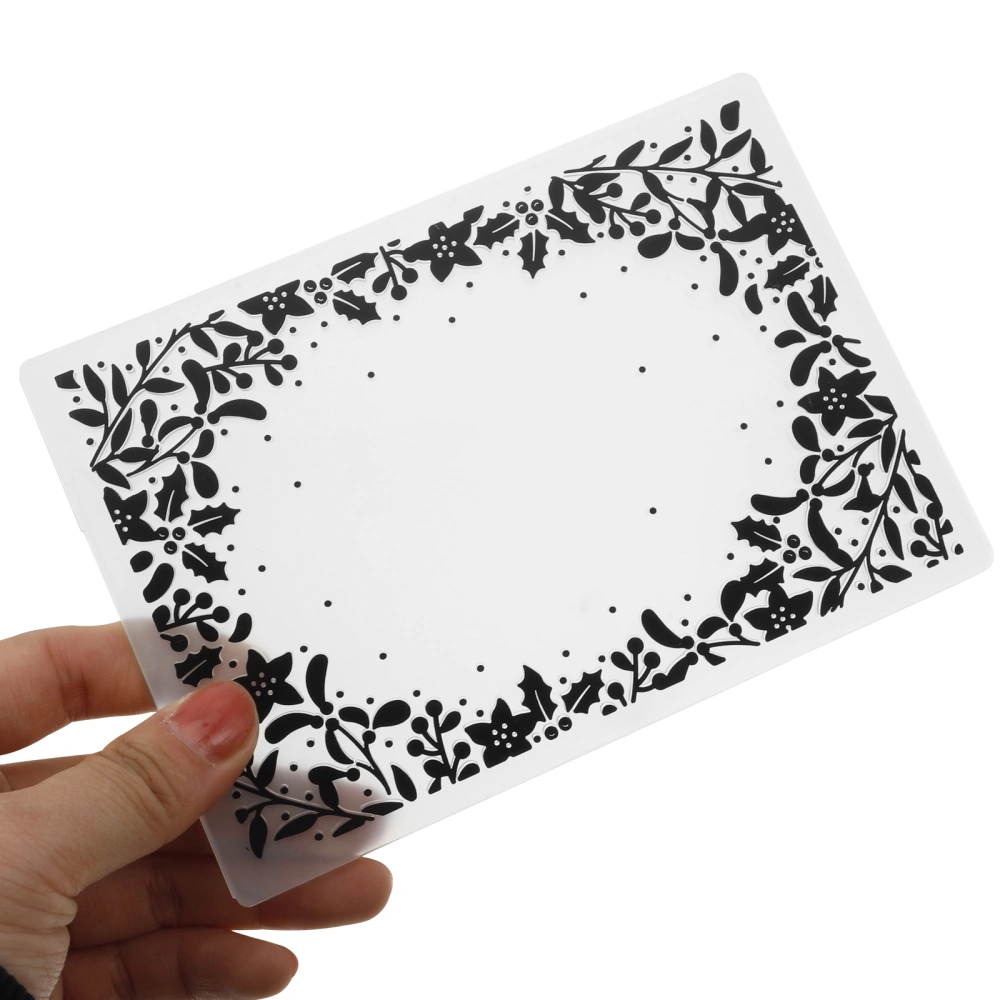 DIY Scrapbooking Embossing Folder Plastic Embossing Folder for Card Making