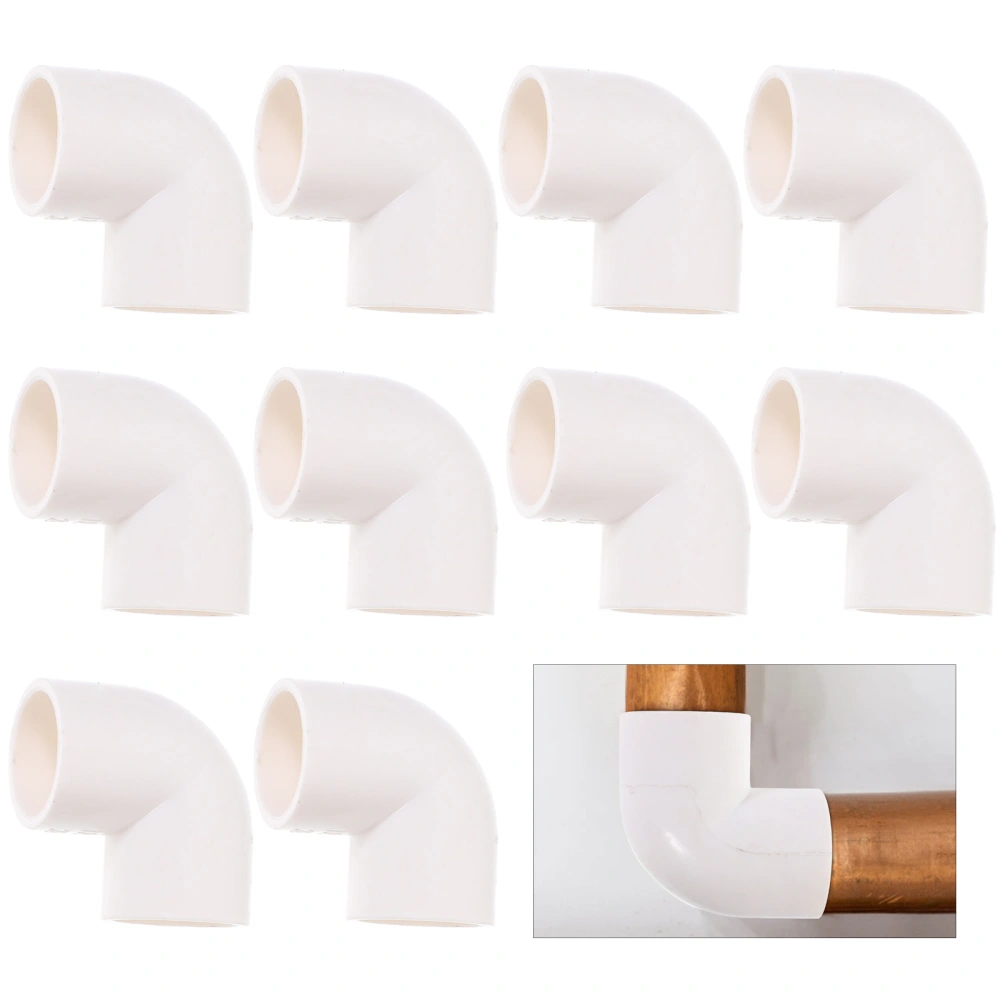 10pcs Pipe Fitting 2 Way Pvc Pipe Joint Greenhouse Pipe Furniture Fitting