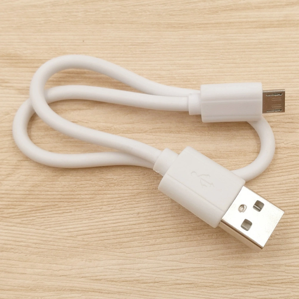 Micro USB Cable High Charge Cord USB 2.0 Charging Cable for Android Device (White)