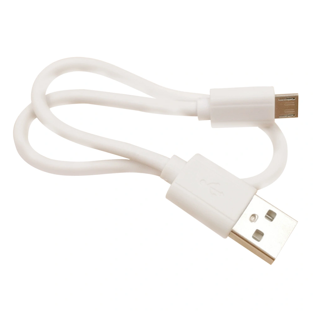 Micro USB Cable High Charge Cord USB 2.0 Charging Cable for Android Device (White)