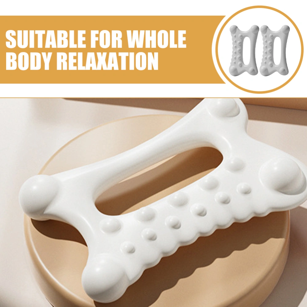 2Pcs Body Relaxation Scrapers Beauty Face Massager Body Scraping Boards for Spa Salon