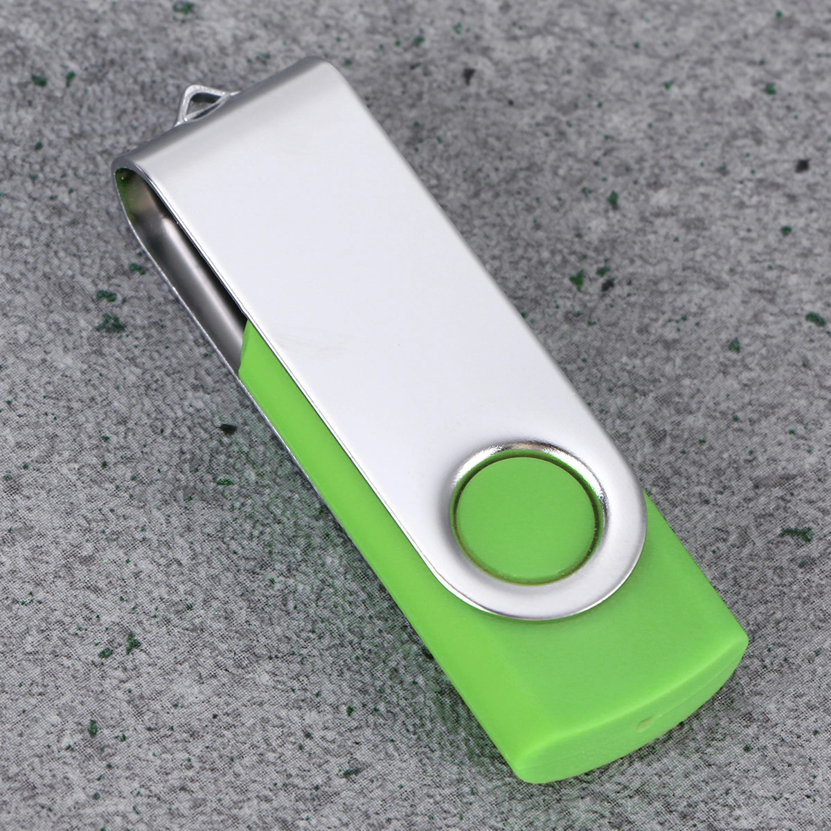 64MB USB 2.0 Flash Drive Swivel U Disk Durable Storage Disk (Green)