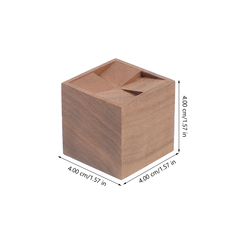 Wood Aromatherapy Diffuser Natural Wooden Block Essential Oil Aroma Diffuser