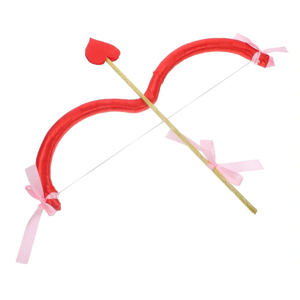 1 Set Cosplay Cupid Costume Decorative Cupid Bow Halloween Cupid Arrow Prop for Performance