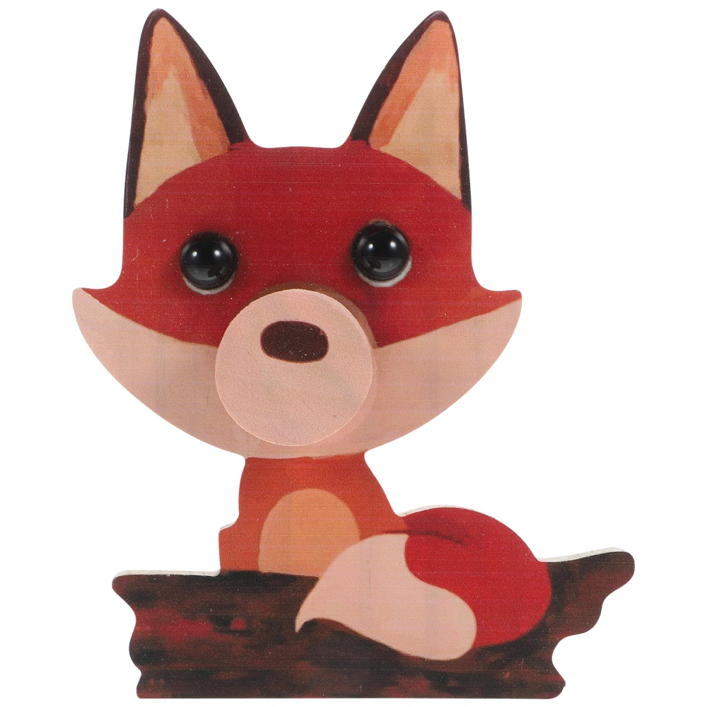 Fox Sunglasses Holder Wood Glasses Rack Decorative Glasses Stand Office Decor