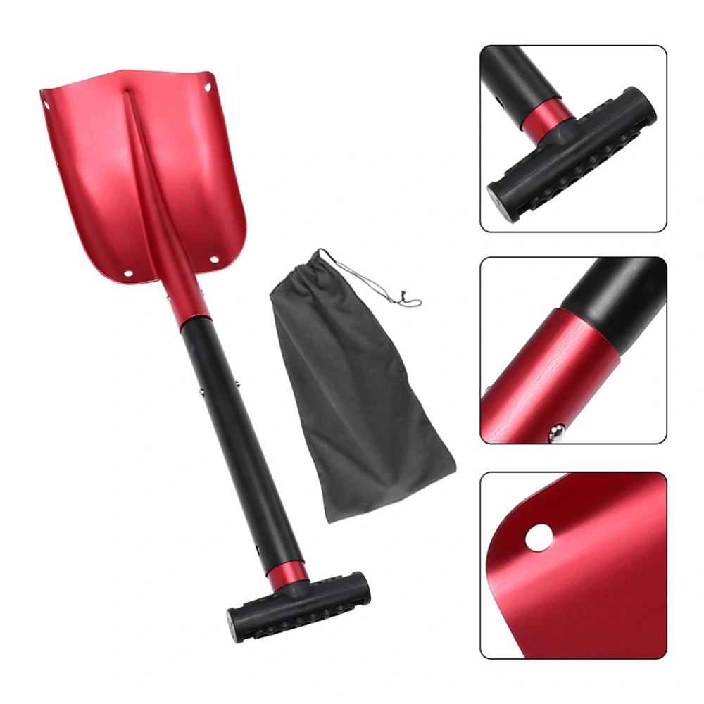 Retractable Ice Scraper Wide Car Snow Shovel Aluminum Frost Snow Removal Shovel