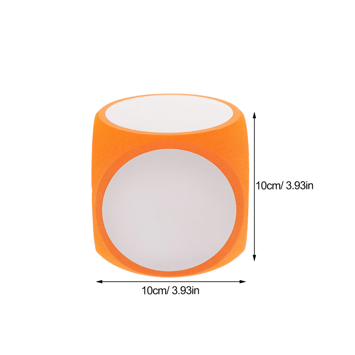 Dry Erase Blank Dice Prop Six-sided Blank Diy Foam Dice Teaching Aid Tool Funny Game Dice Toy