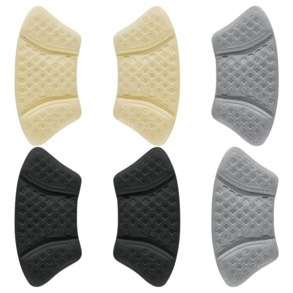 3 Pairs Replaceable Heel Pads Convenient Heel Liners Comfortable Heel Stickers Foot Pads for Heels