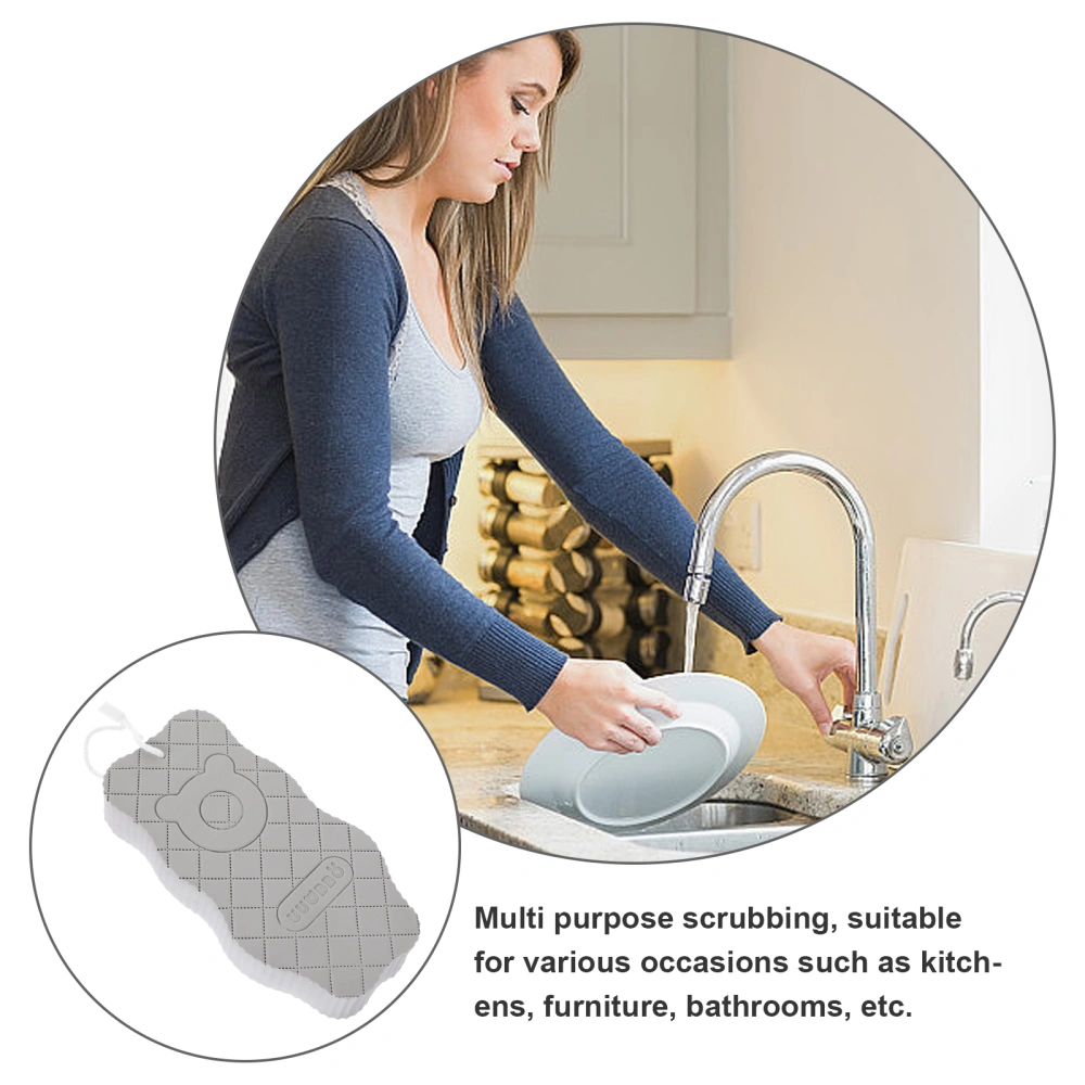  Kitchen Cleaning Sponge Double-Sided Scrub Sponge Multi-Use Dish Sponge Kitchen Dish Sponge