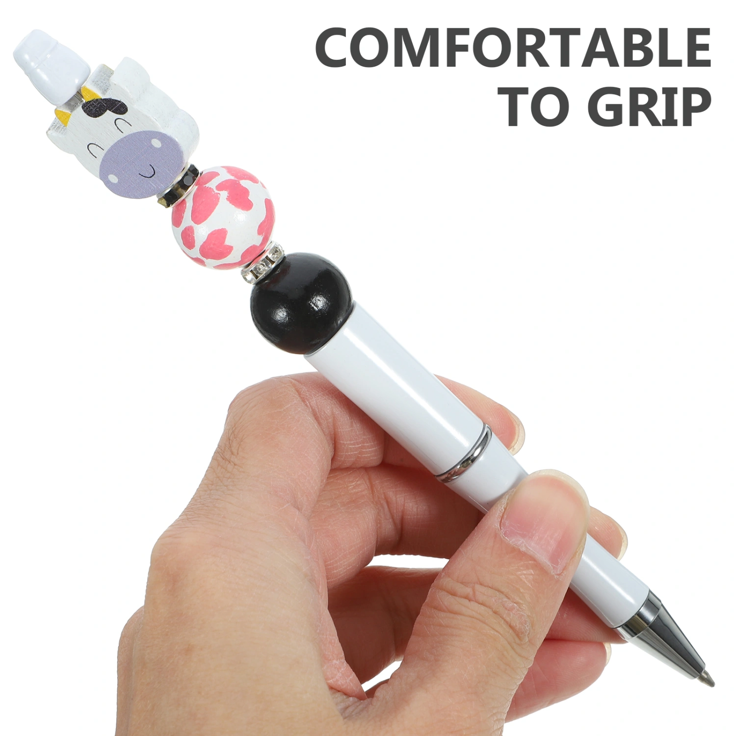 12Pcs Portable Writing Pen Multi-function Pen Plastic Pen Household Pen Office Ballpoint Pen