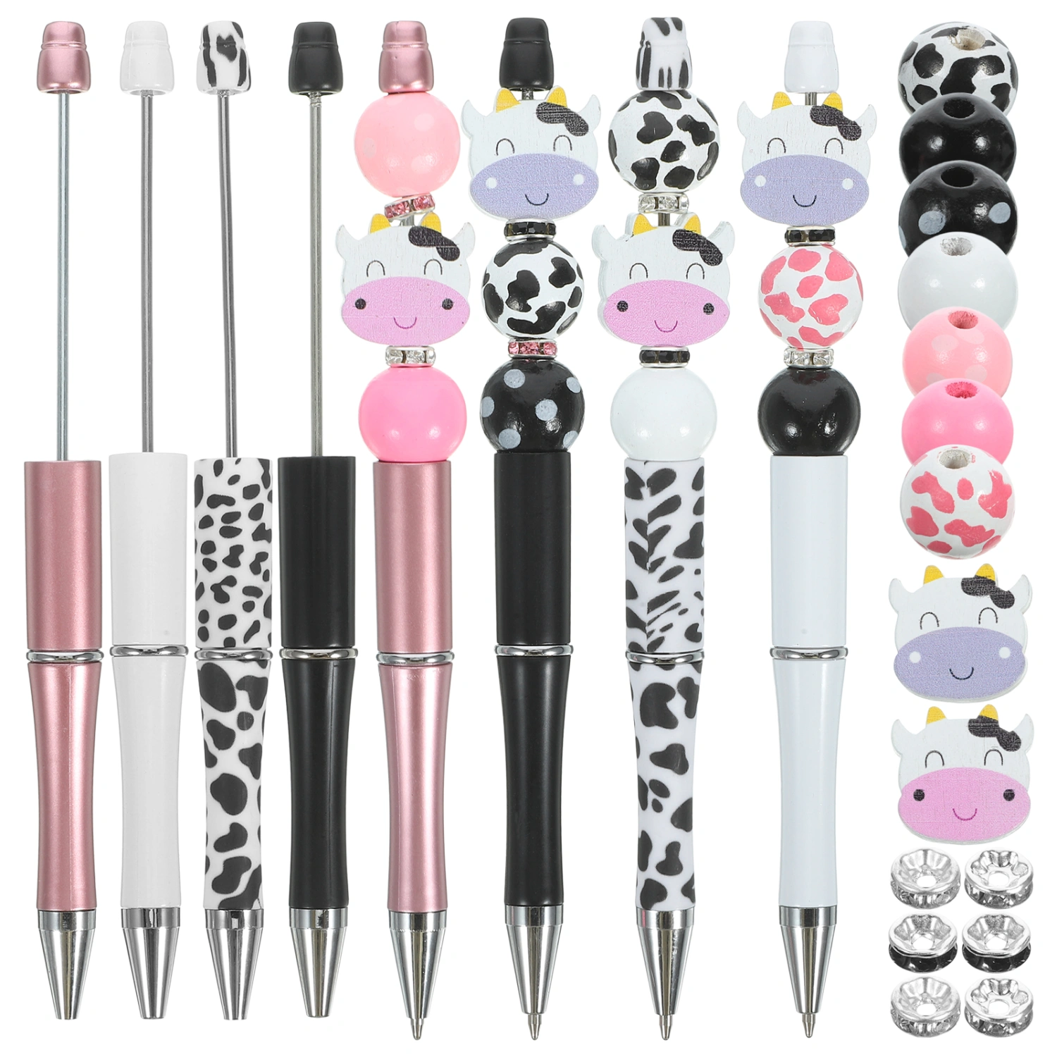 12Pcs Portable Writing Pen Multi-function Pen Plastic Pen Household Pen Office Ballpoint Pen