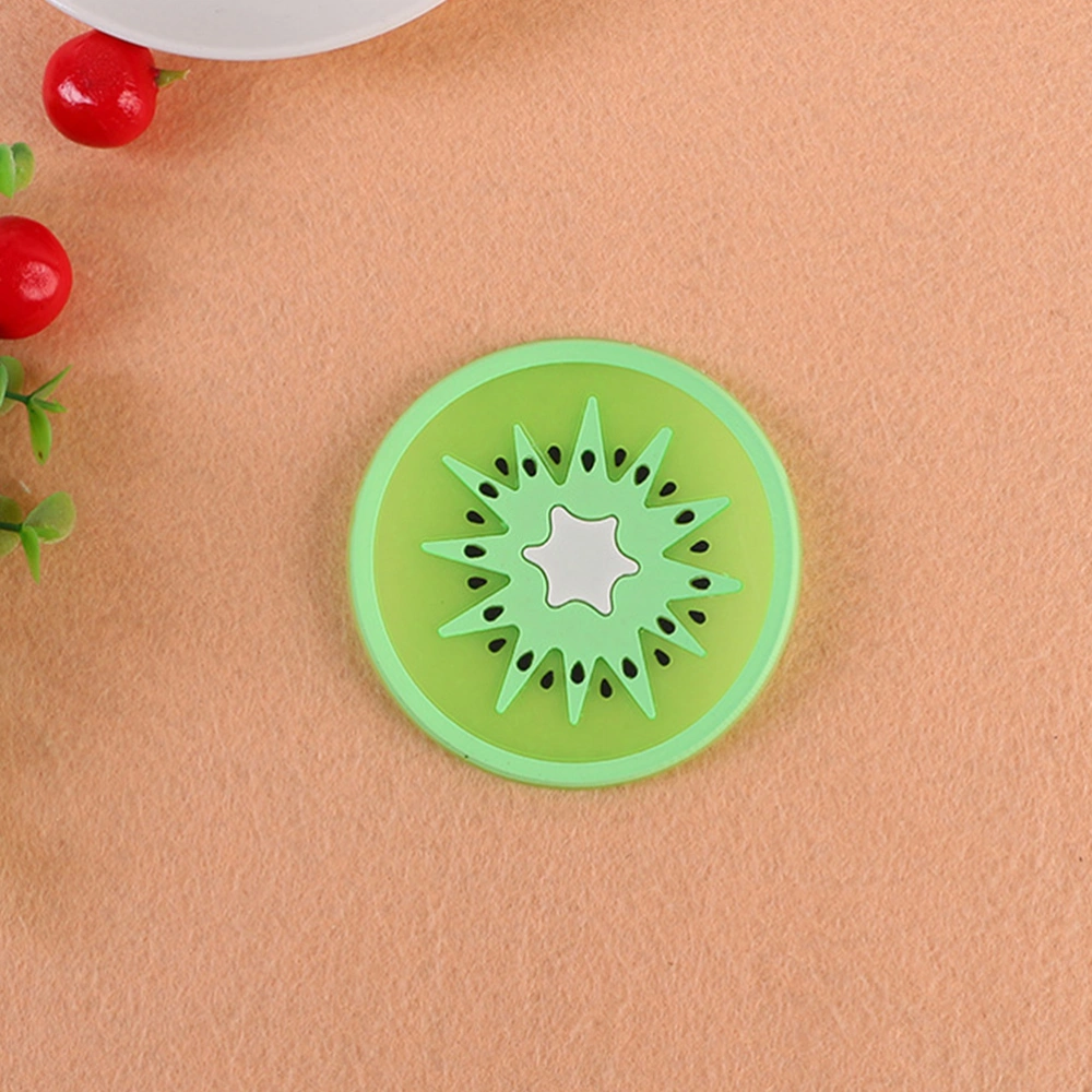 20pcs Fruit Coaster Lovely Fruit Coaster Insulated Cup Mat Anti-skid Cup Pad Lovely Coaster