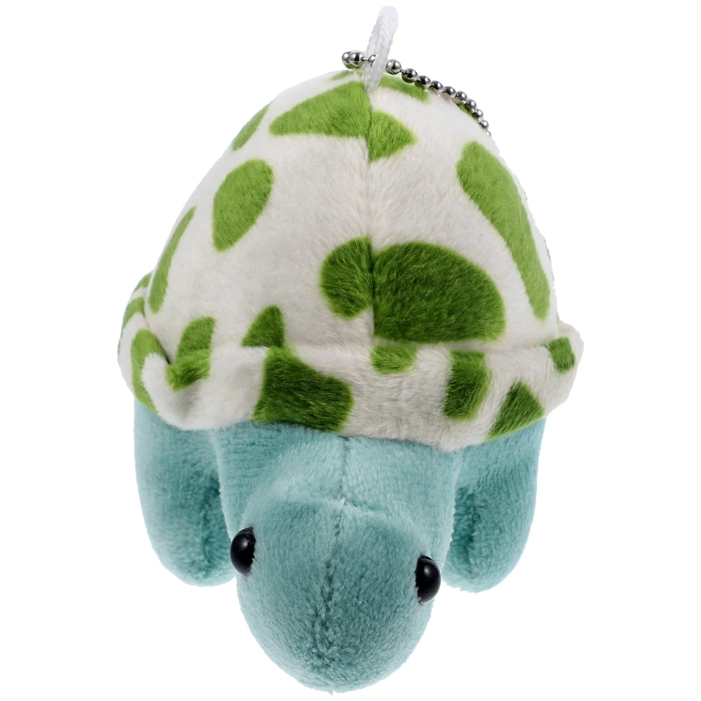 Stuffed Tortoise Hanging Charm Plush Tortoise Key Chain Funny Plush Animal Pendant