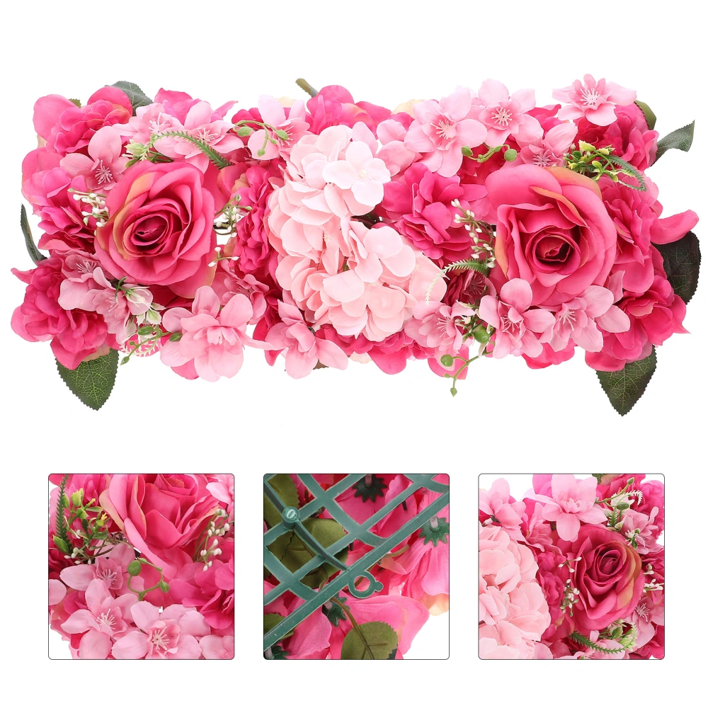 Artificial Rose Flower Wall Panel Flower Rose Decoration for Wedding Flower Wall