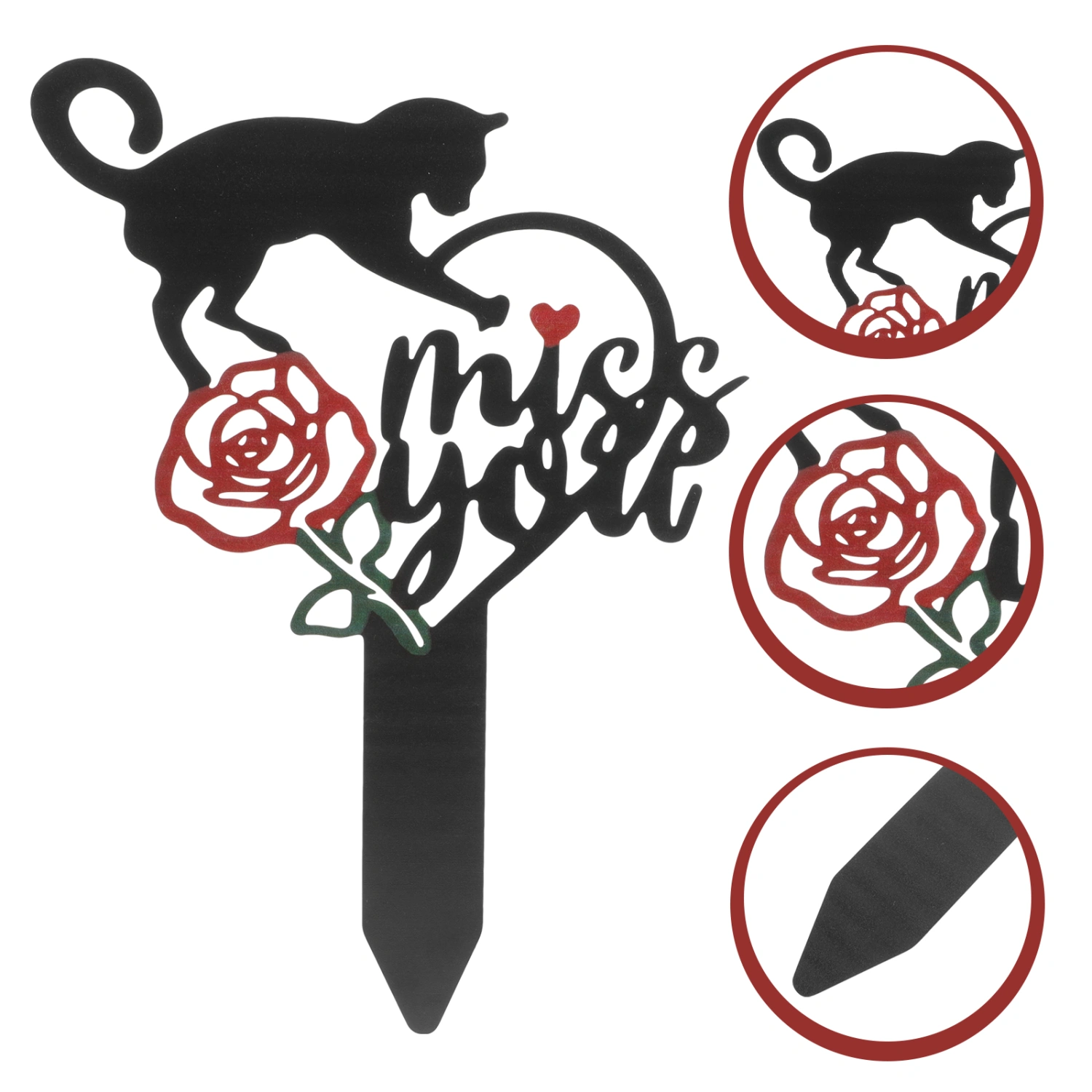Pet Memorial Stake Dog Grave Marker Pet Memorial Garden Decorative Stake