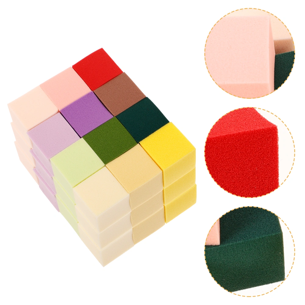 50pcs Nail Sponges Manicure Sponges Soft Nail Art Small Sponges Manicure DIY Tools