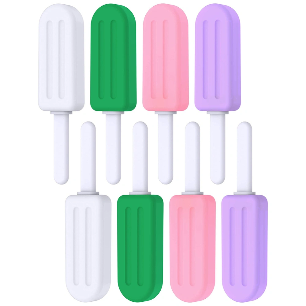 8pcs Aligner Chewies Chewing Sticks Popsicle Shape Chewies Orthodontic Chewies