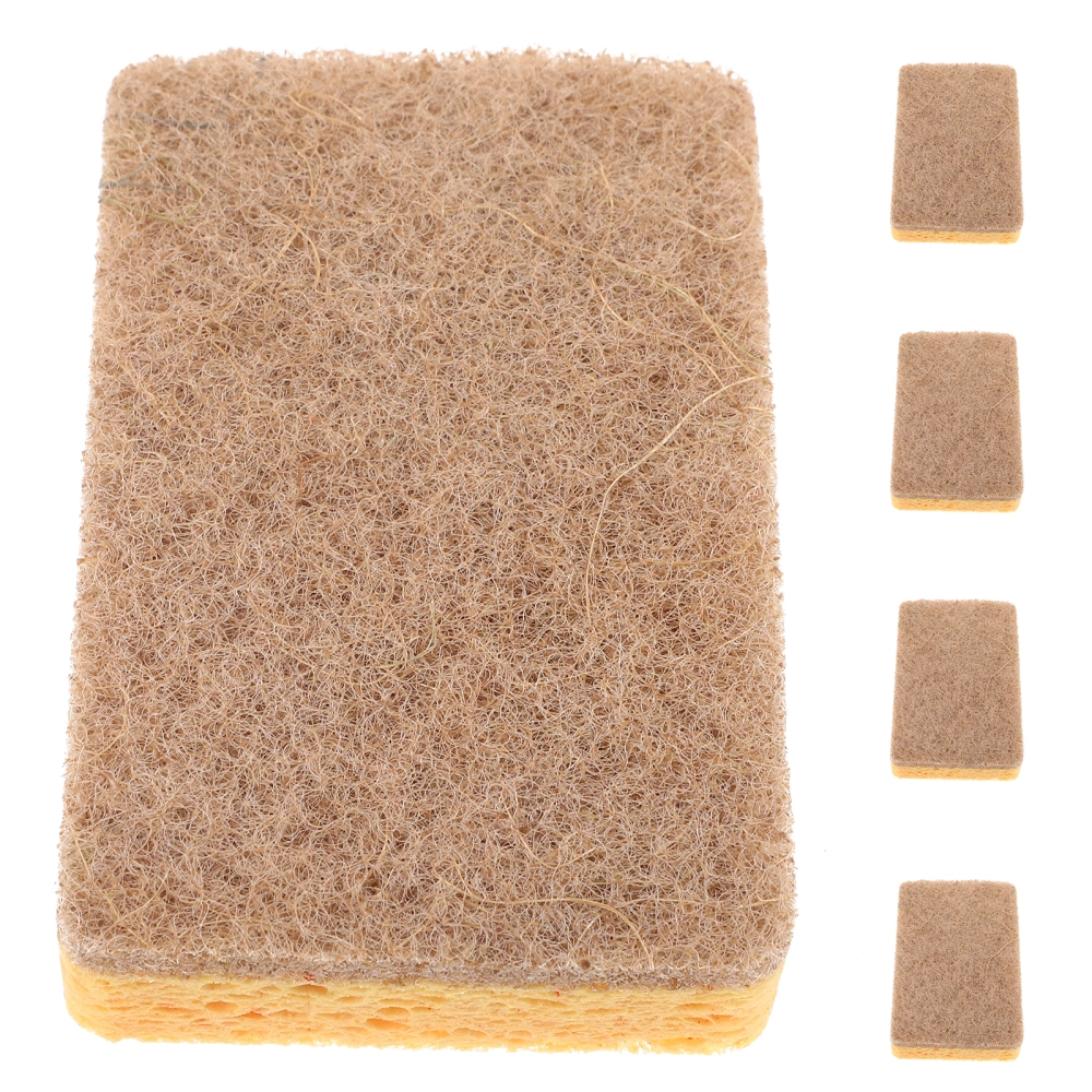 5pcs Dish Sponge for Kitchen Scrub Sponge Heavy Duty for Kitchen Dishwashing