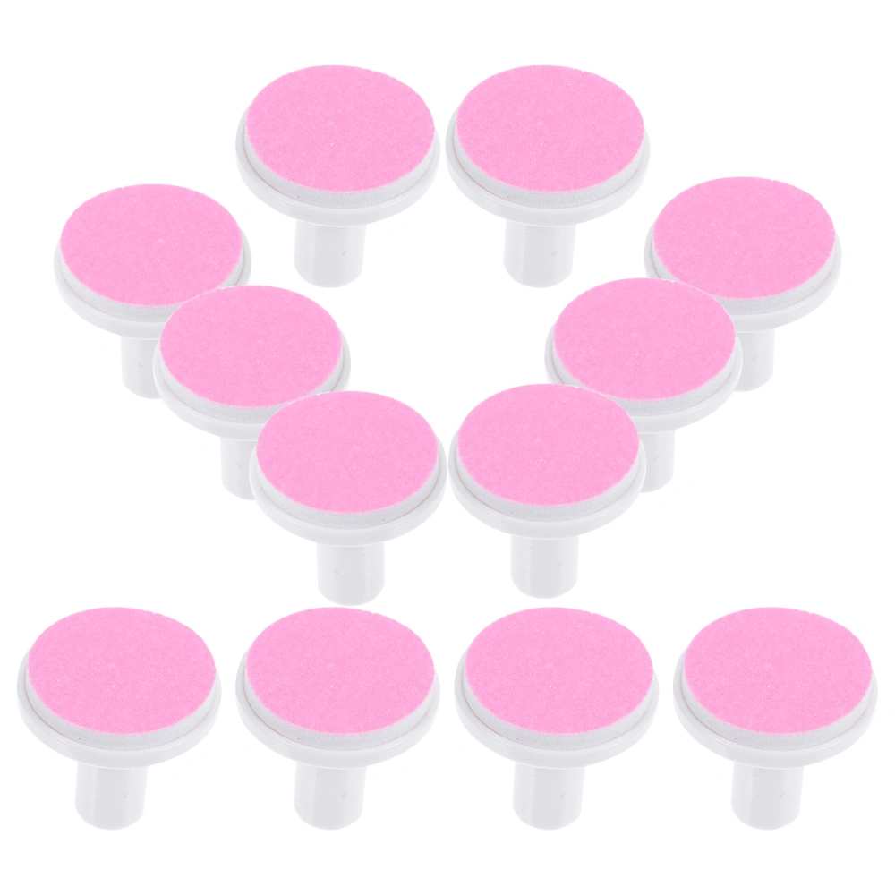 12pcs Electric Nail Trimmer Pads Adult Electric Nail File Pads Nail Replacement Heads