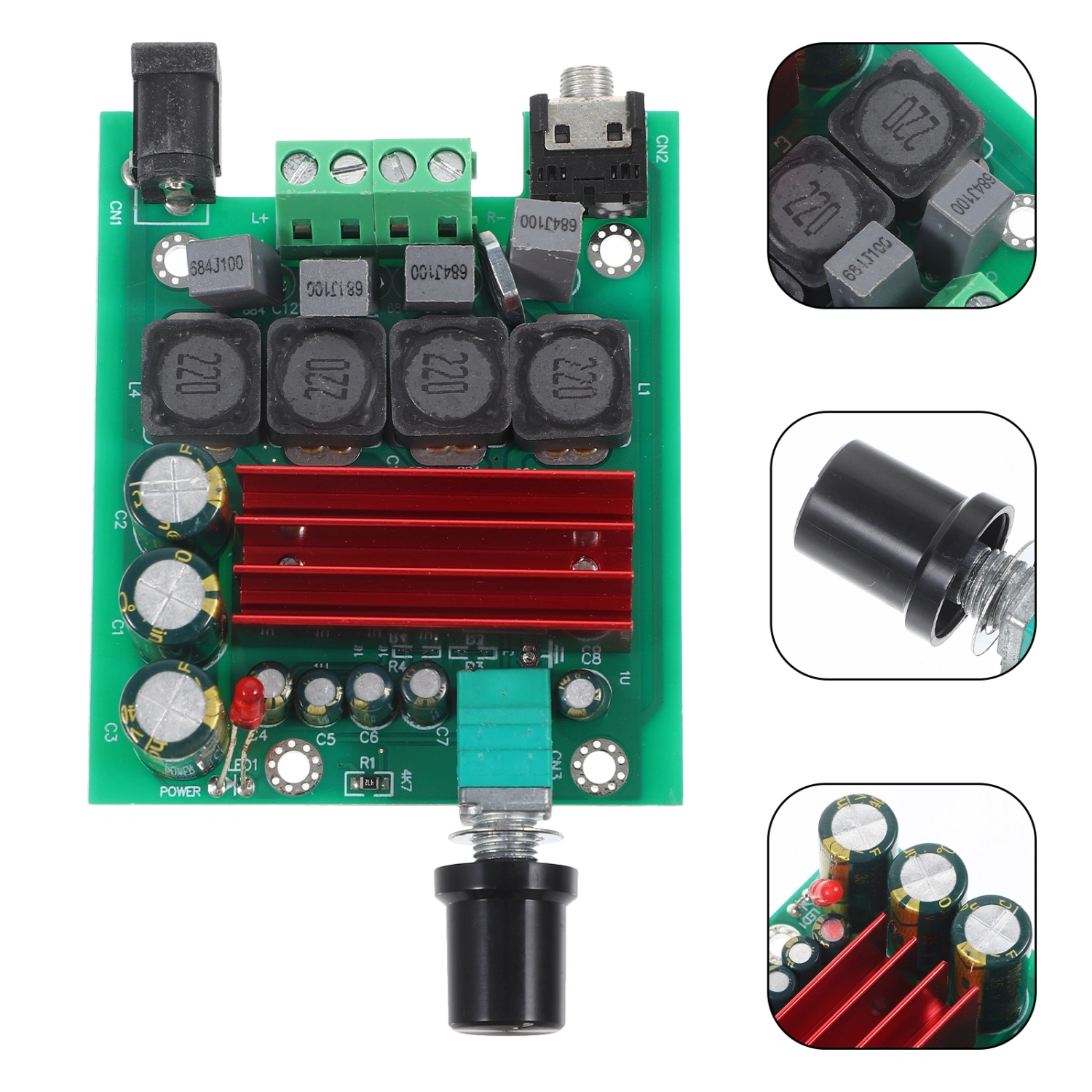 Mono Sound Digital Amp Stereo Module Board Volume Control Board for Theater Speaker