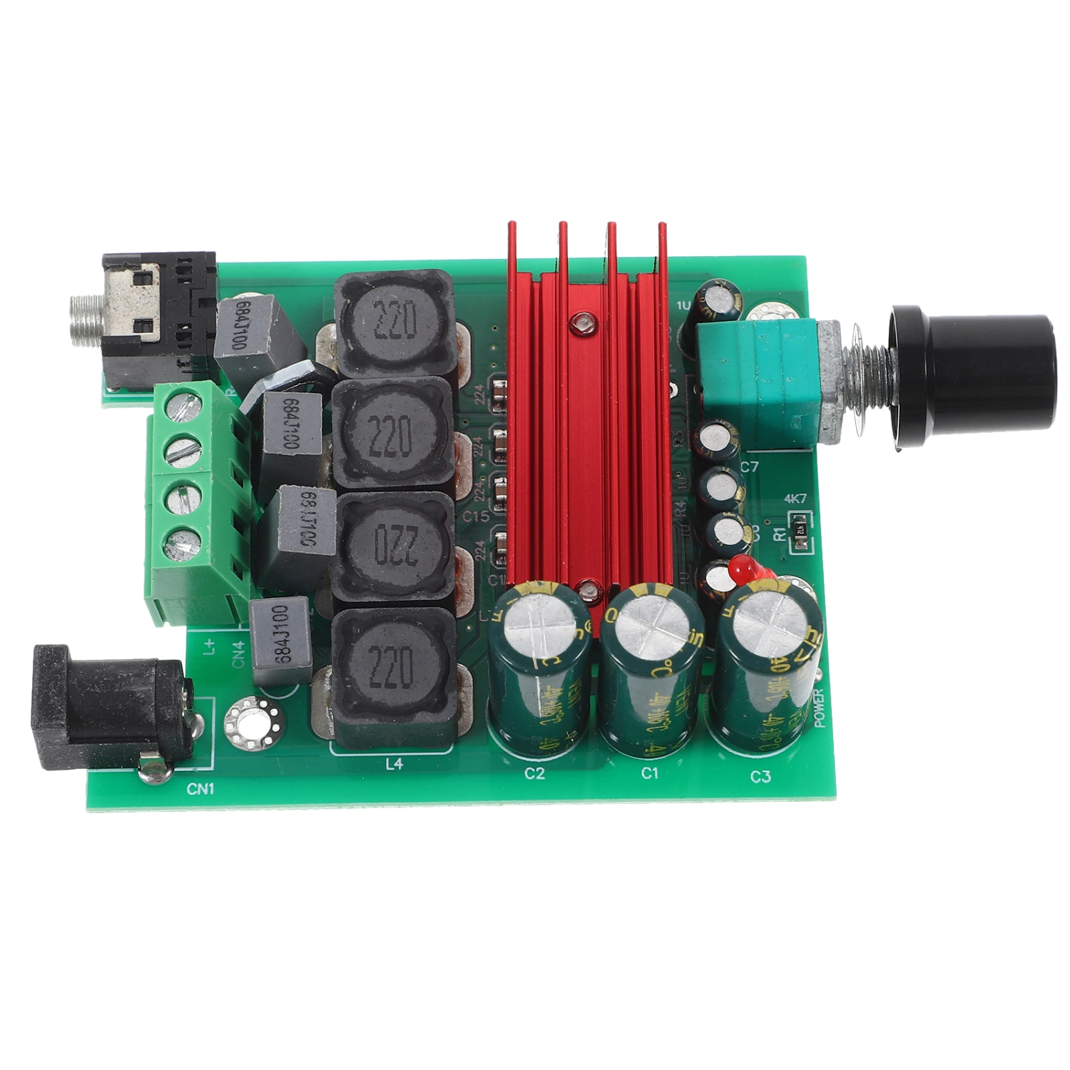 Mono Sound Digital Amp Stereo Module Board Volume Control Board for Theater Speaker