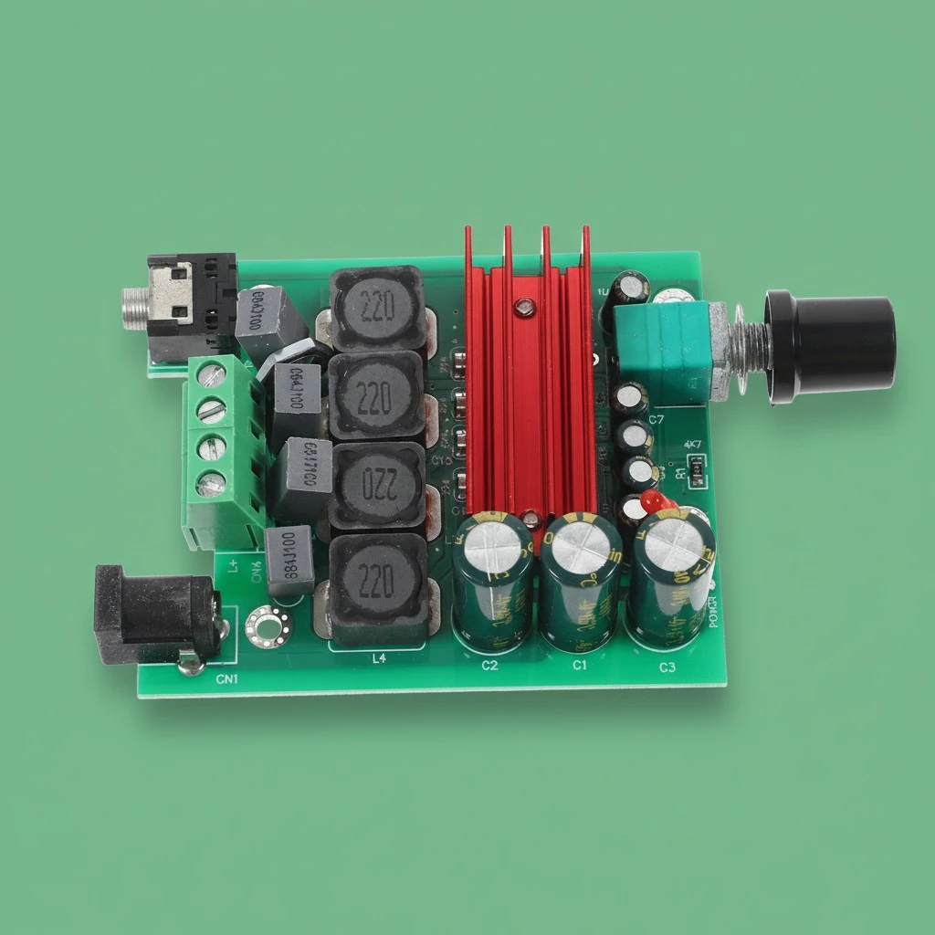 Mono Sound Digital Amp Stereo Module Board Volume Control Board for Theater Speaker