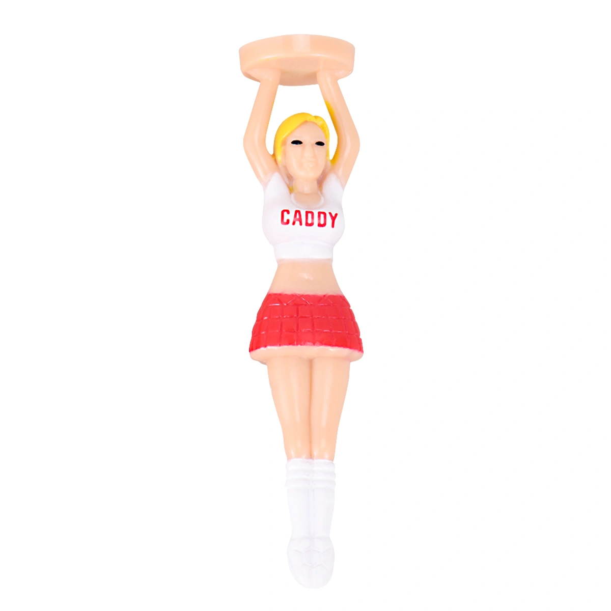 4PCS/Pack Outdoor Girl Tees Plastic Holder for Golfers Use Gift