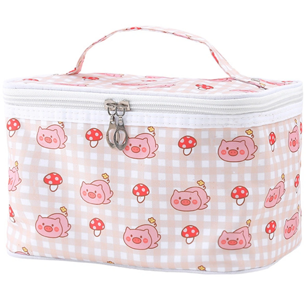 Portable Makeup Bag Organizer Large Capacity Cosmetics Bag Travel Toiletry Bag