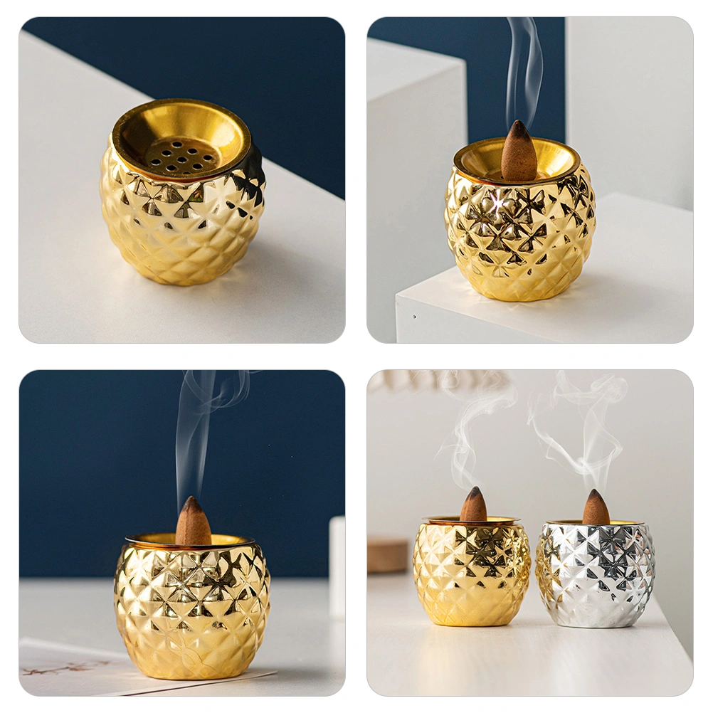 Incense Burner Ceramic Incense Cone Holder Incense Stick Censer Incense Cone Burner