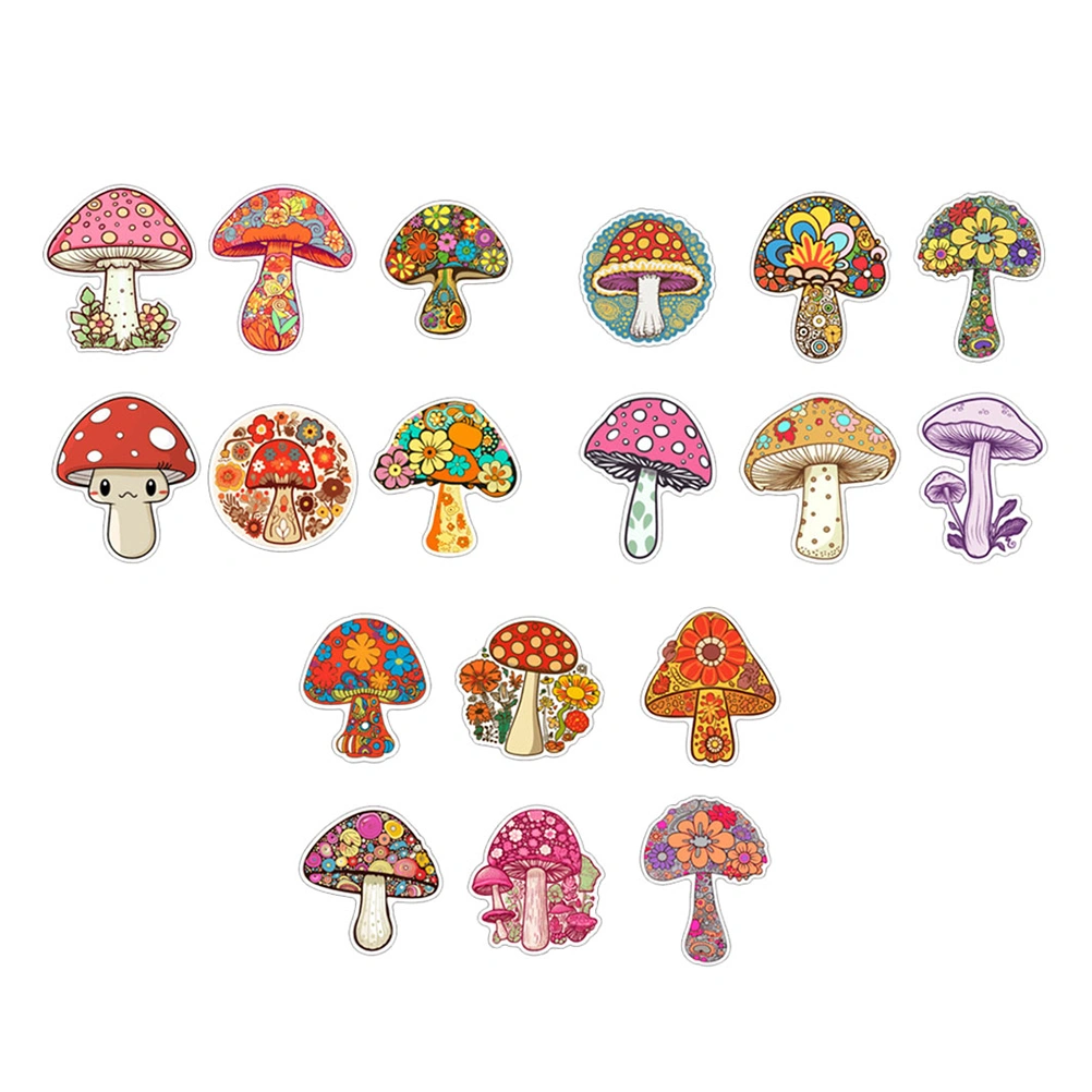 2 Sets Mushroom Fridge Magnets Mushroom Shaped Refrigerator Magnets Decorative Fridge Magnets