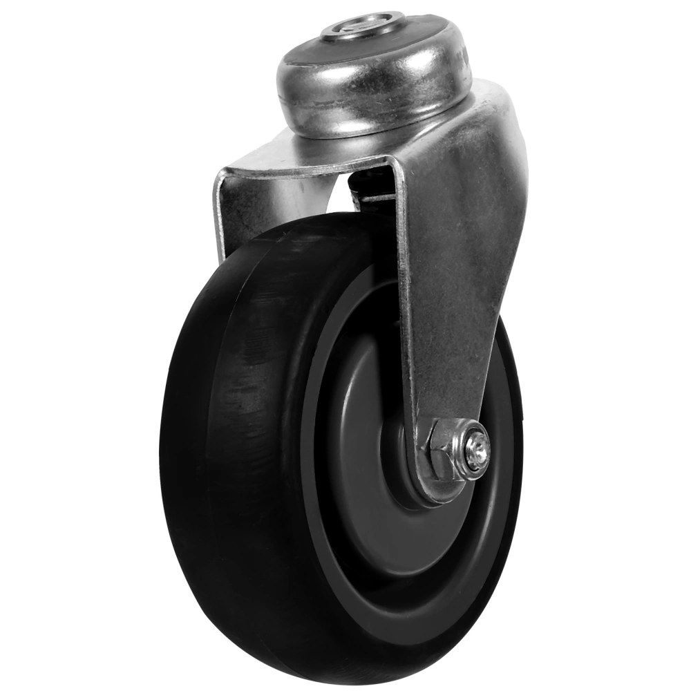 Caster Wheel Replacement Trolley Cart Wheel Swivel Wheel Caster Wheel for Supermarket(4'')