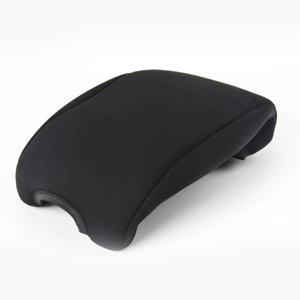 Car Armrest Center Consoles Cushion All Seasons Universal Auto Seat Cushion for Wrangler (Black)