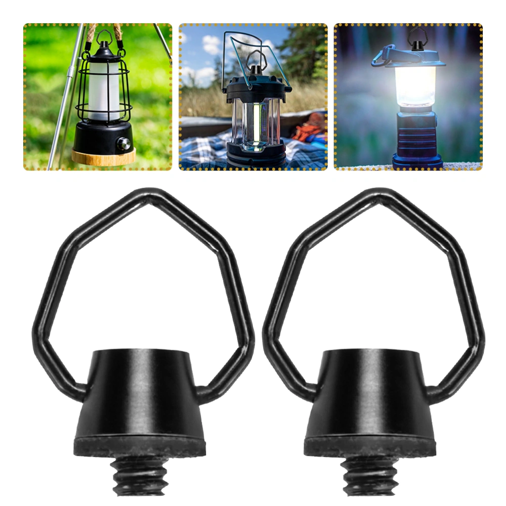 2pcs Camping Lamp Hanger Light Ring Loop Tent Lamp Hanger Tent Light Loop Hanger