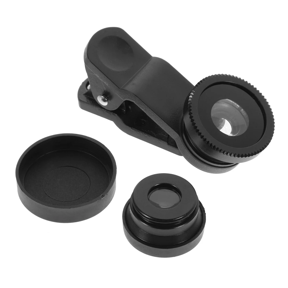 1 Set Phone Camera Lens Macro Lens Wide Angle Lens Fisheye Lens for Mobile Phone