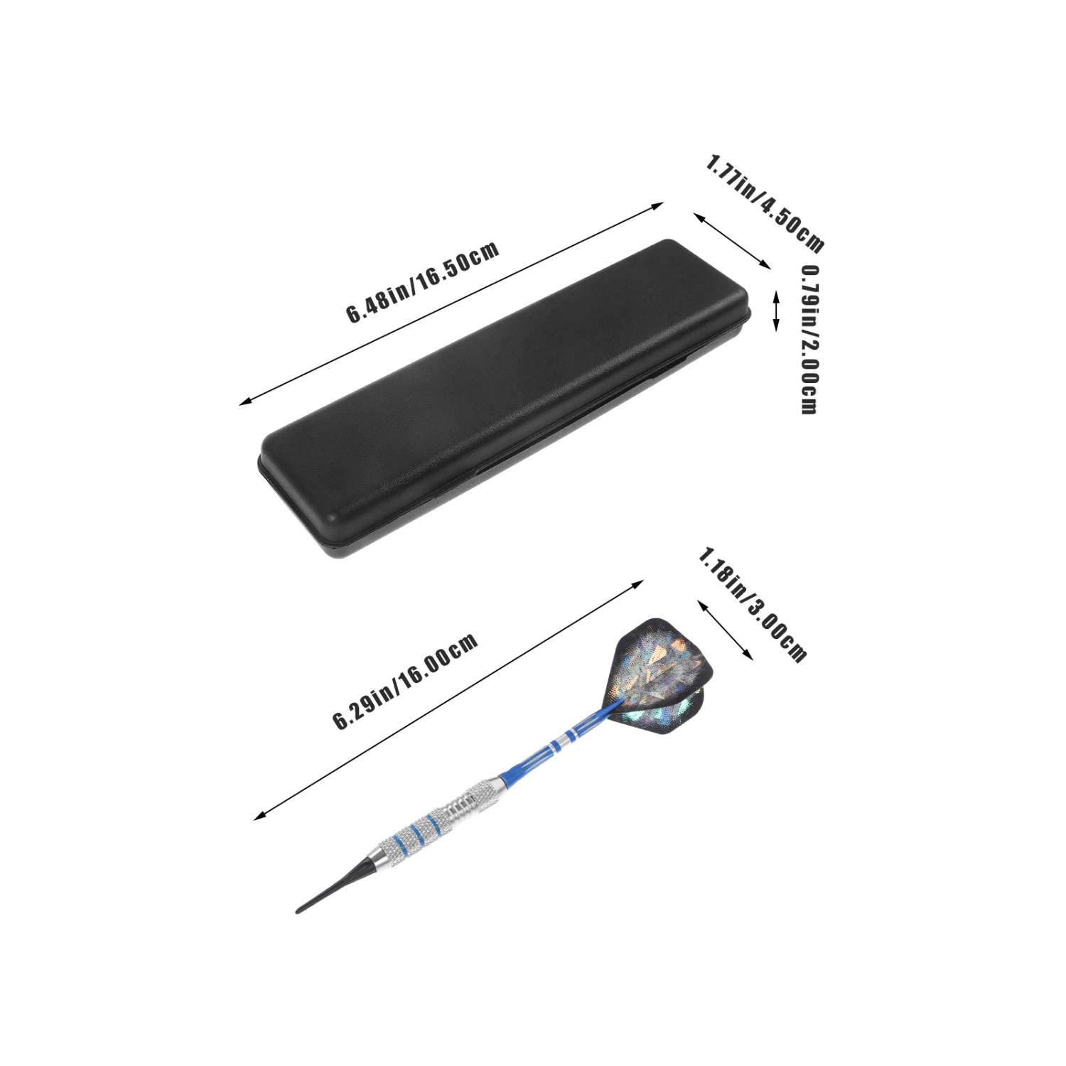 1 Set Durable Metal Tips Darts Outdoor Dart Game Supplies Metal Dart Playthings