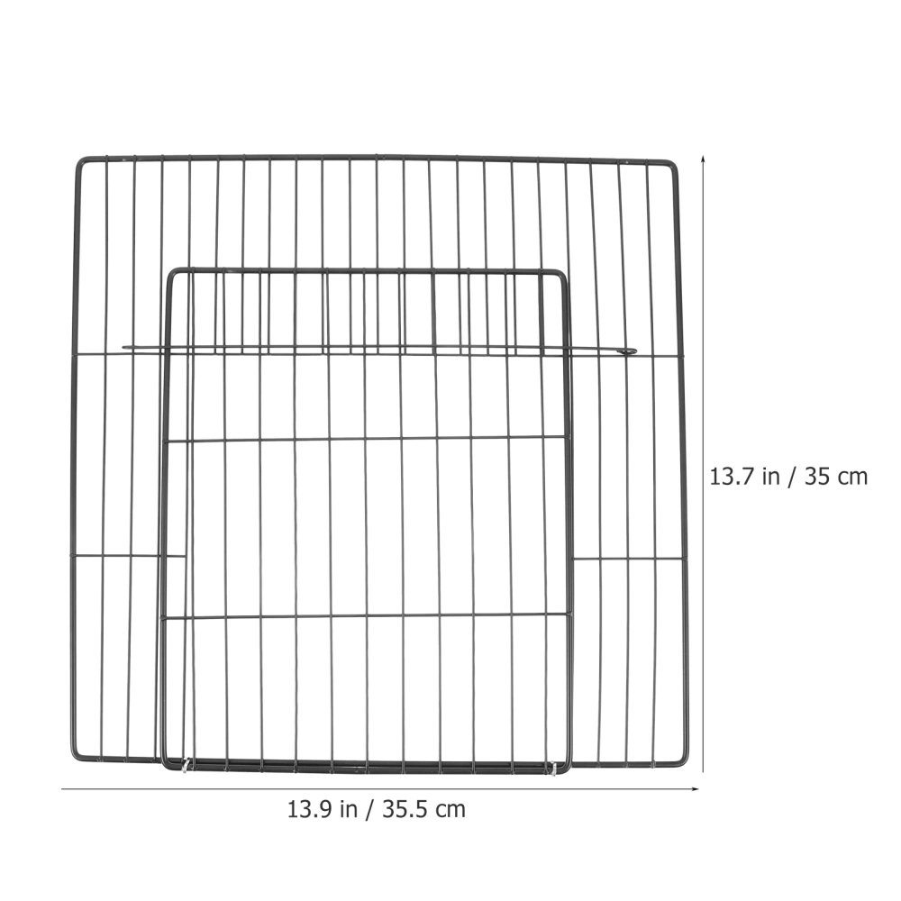 Replacement Pet Cage Door Dog Gate Panel Assembled Iron Pet Cage Supply