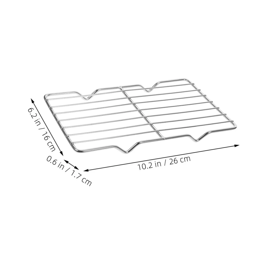 Bread Cooling Rack BBQ Grilling Rack Oil Dripping Rack Baking Rack Metal Grilling Rack