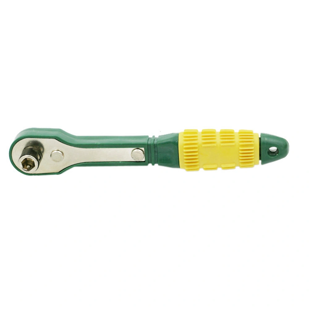 1/4 Inch Flexible Swivel Head Flex Head Ratchet Quick-Release Easy to Use Tooth Round Head