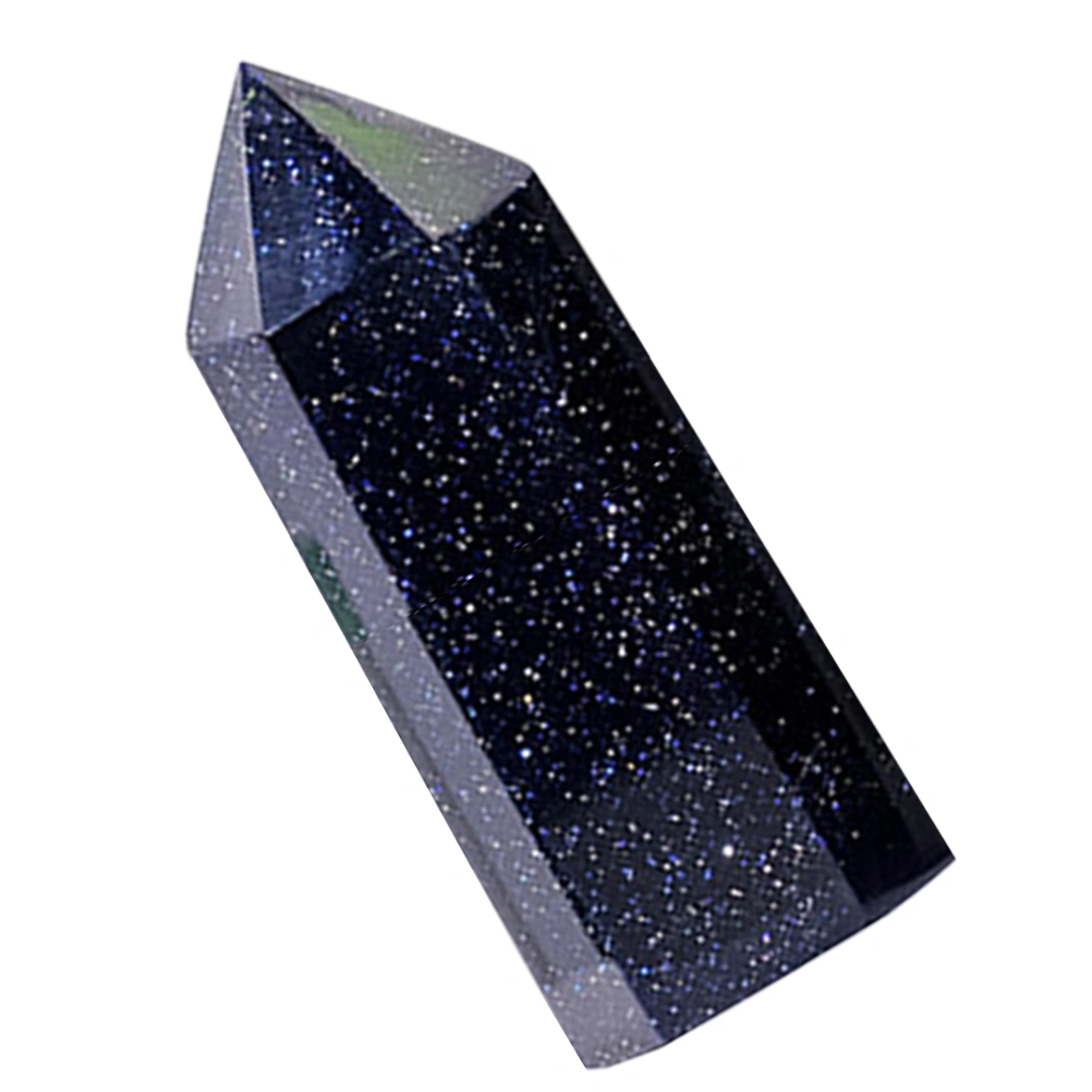 Crystal Stone Wand Crystal Tower Natural Crystal Point Hexagonal Gemstone (4-5cm)
