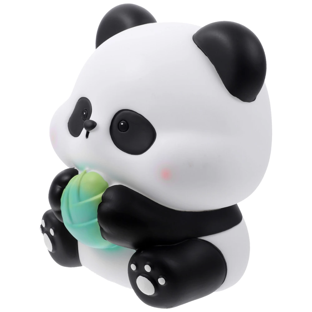 Small Piggy Bank Cartoon Panda Shaped Money Pot Decorative Coin Container Gift Option