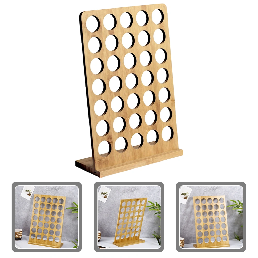 Coffee Pods Organizer Bamboo Coffee Pods Storage Rack Desktop Coffee Pods Storage Display Holder