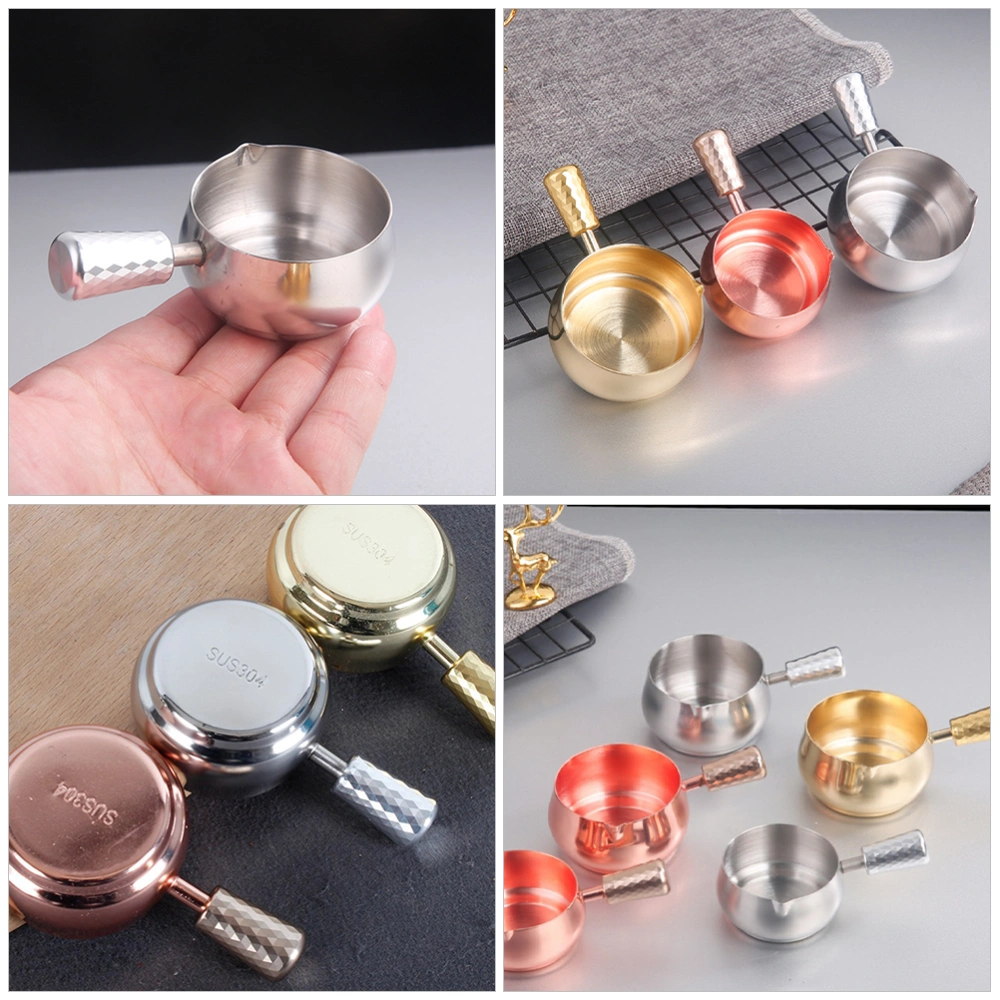 Sealing Wax Stirring Scoop Wax Sealing Stamp Melting Spoon Handheld Seal Wax Melting Spoon (60ML)