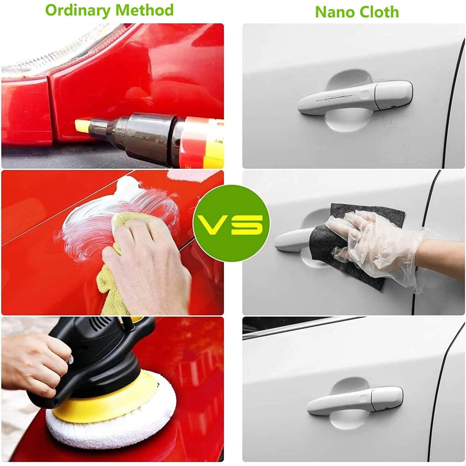 Nano Sparkle Cloth Car Scratch Remover Cloth Scratch Repair Nano Cloth