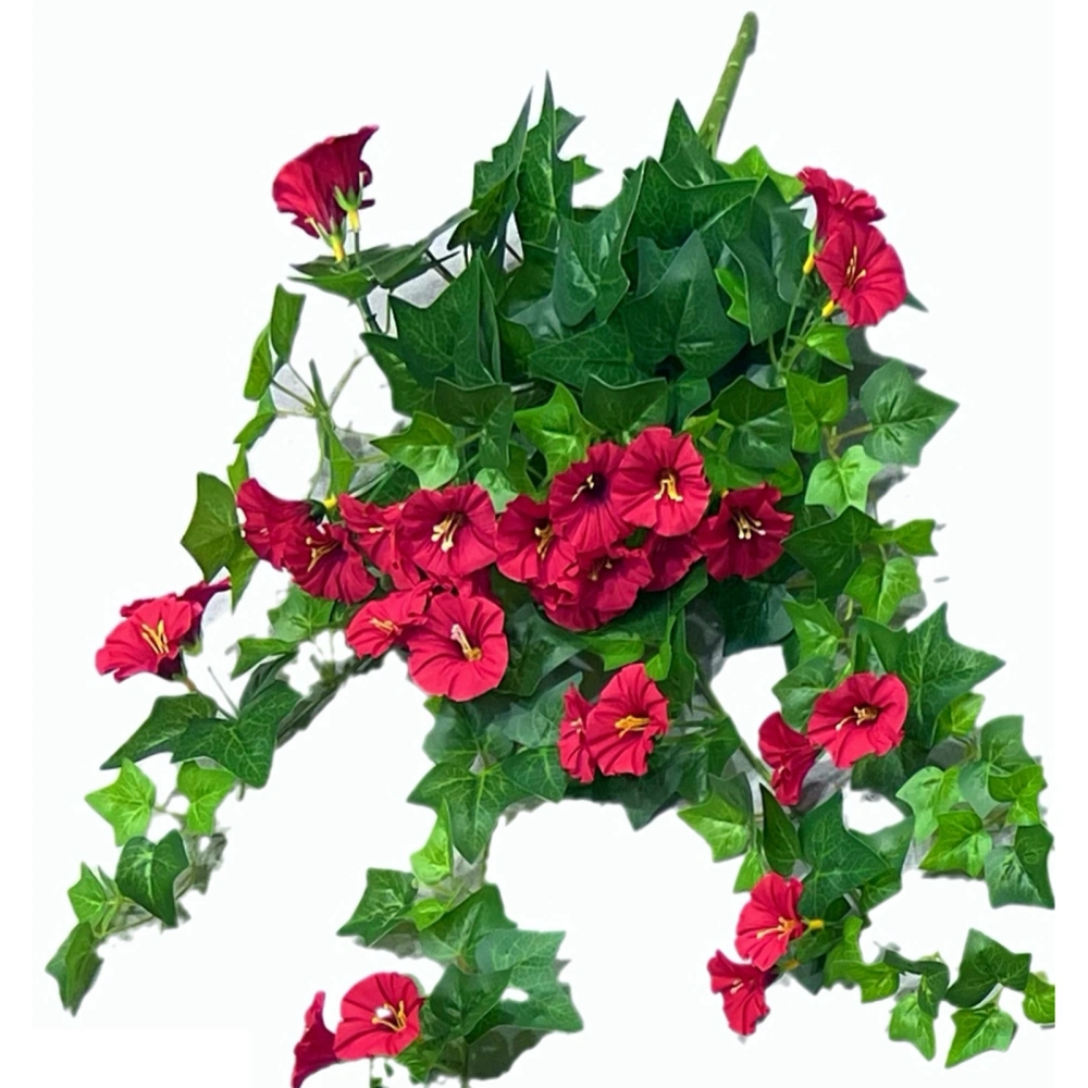 Artificial Flowers Simulation Morning Glory Faux Floral Decorations